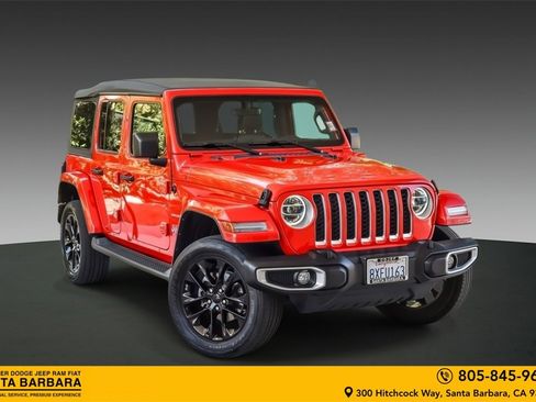 Used 2021 Jeep Wrangler Unlimited Sahara w/ Safety Group image 1
