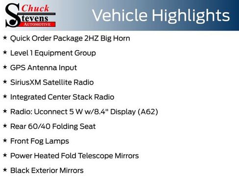 Used 2024 RAM 2500 Big Horn image 7