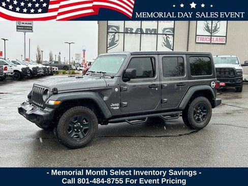 Used 2018 Jeep Wrangler Unlimited Sport AWD/4WD image 1