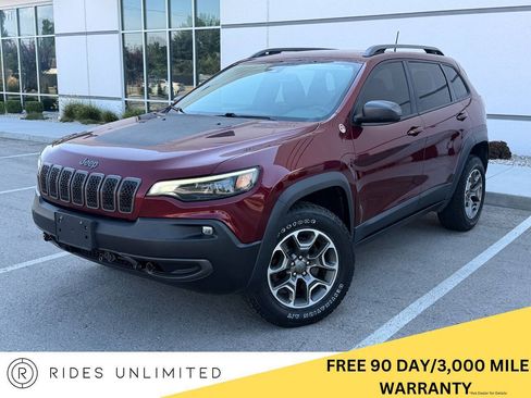 Used 2021 Jeep Cherokee Trailhawk AWD/4WD image 1