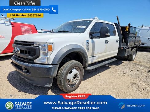 Used 2020 Ford F550 4x4 Crew Cab Super Duty image 1