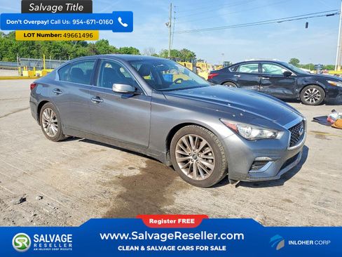 Used 2019 INFINITI Q50 Luxe w/ Cargo Package (L96) RWD image 5