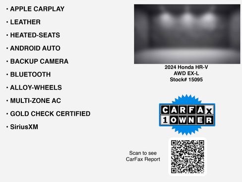 Used 2024 Honda HR-V EX-L image 7