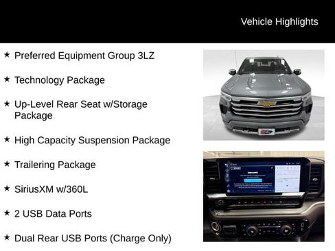 Certified 2024 Chevrolet Silverado 1500 High Country w/ Technology Package AWD/4WD image 16