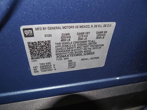 Certified 2025 Chevrolet Equinox RS w/ Safety and Technology Package image 41