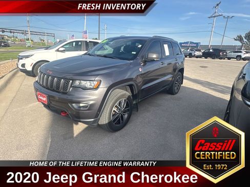 Used 2020 Jeep Grand Cherokee Trailhawk w/ Trailhawk Luxury Group AWD/4WD image 1