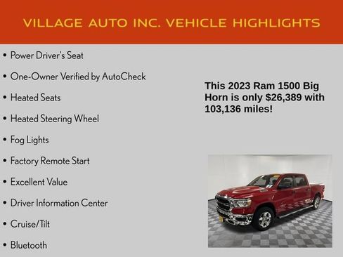 Used 2023 RAM 1500 Big Horn AWD/4WD image 14