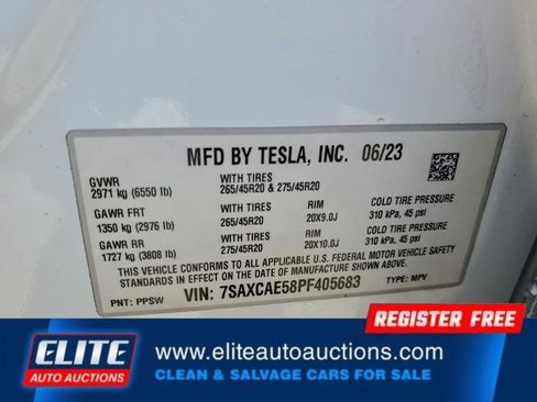 Used 2023 Tesla Model X image 25