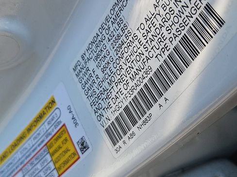 Certified 2024 Honda Accord EX image 14