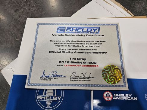 Used 2012 Ford Mustang Shelby GT500 w/ Electronics Pkg image 4