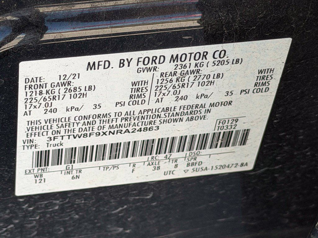 Used 2022 Ford Maverick Lariat w/ Lariat Luxury Package AWD/4WD image 24