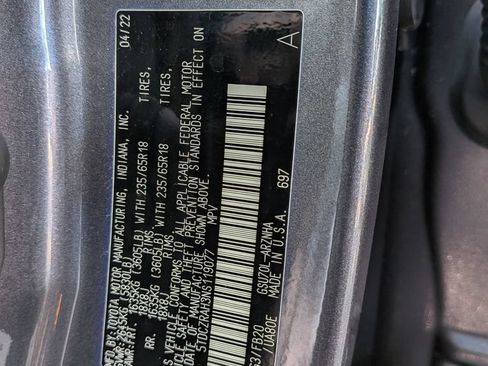 Used 2022 Toyota Highlander L FWD image 30