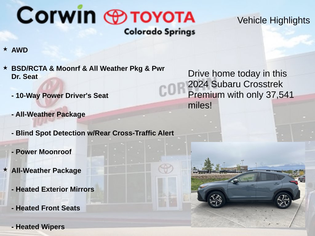 Used 2024 Subaru Crosstrek 2.0i Premium AWD/4WD image 6