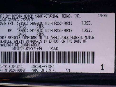 Used 2021 Toyota Tundra SR5 image 49