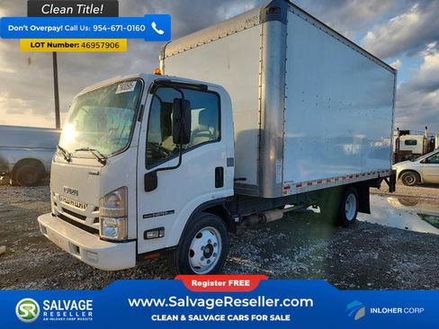 Used 2021 Isuzu NPR Straight Truck image 1