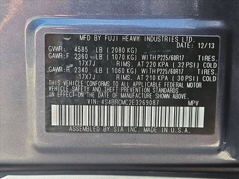 Used 2014 Subaru Outback 2.5i Limited AWD/4WD image 24