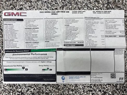 Used 2022 GMC Sierra 2500 Denali w/ Technology Package image 78