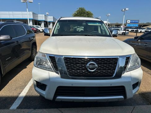 Used 2017 Nissan Armada Platinum w/ Captain Seat Package RWD image 3