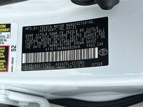 Used 2022 Toyota Camry SE FWD image 30