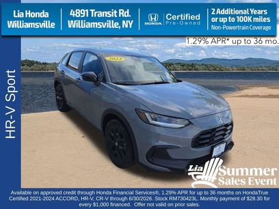 Certified 2024 Honda HR-V Sport