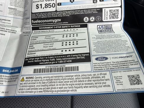 Used 2022 Ford F150 Lariat AWD/4WD image 52