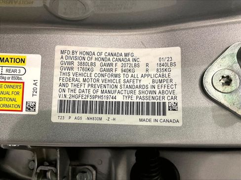 Used 2023 Honda Civic Sport image 33