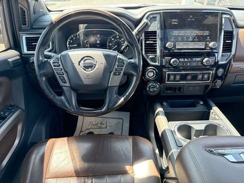 Used 2021 Nissan Titan Platinum Reserve w/ Moonroof Package AWD/4WD image 14
