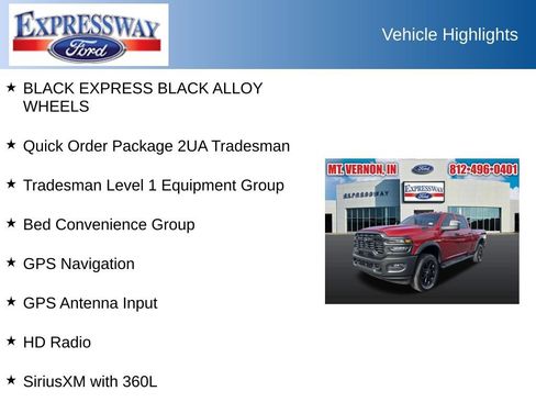 Used 2026 RAM 2500 Tradesman AWD/4WD image 2