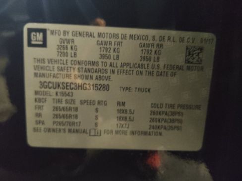 Used 2017 Chevrolet Silverado 1500 LTZ Z71 w/ LTZ Plus Package image 33