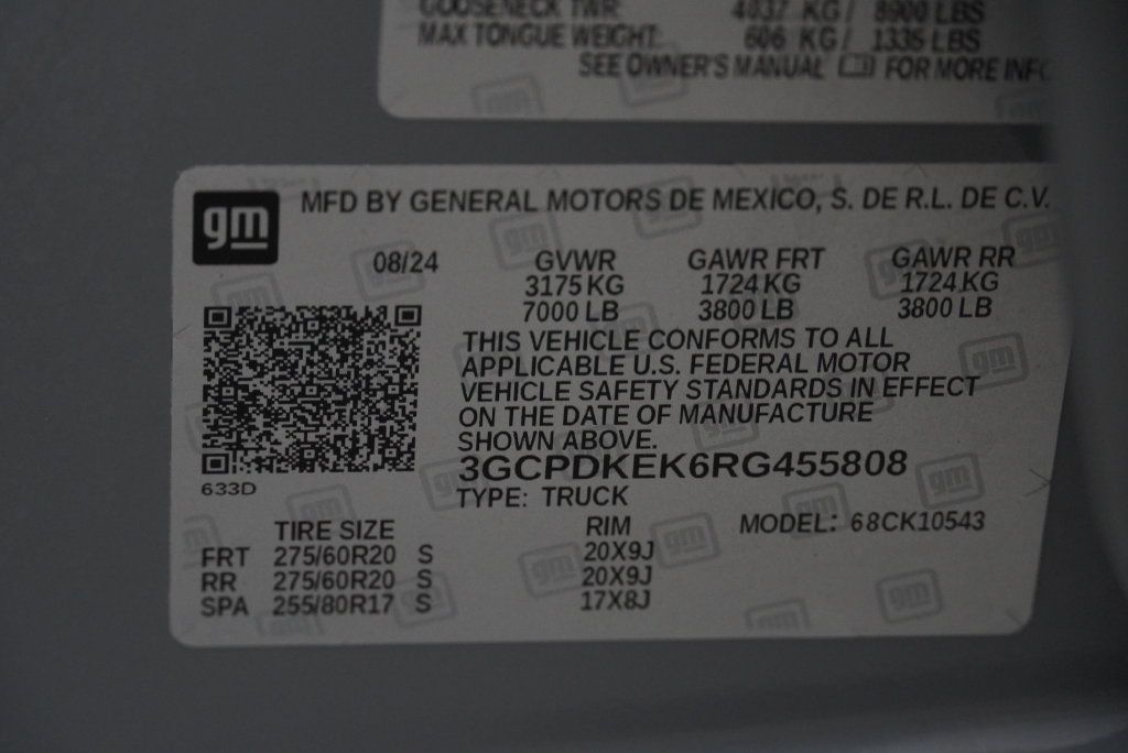 Certified 2024 Chevrolet Silverado 1500 LT AWD/4WD image 46