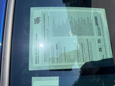 Certified 2024 Subaru Forester Sport AWD/4WD image 24