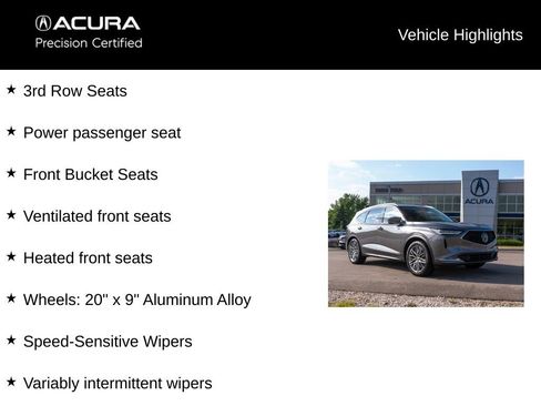 Certified 2023 Acura MDX SH-AWD w/ Advance Package image 25