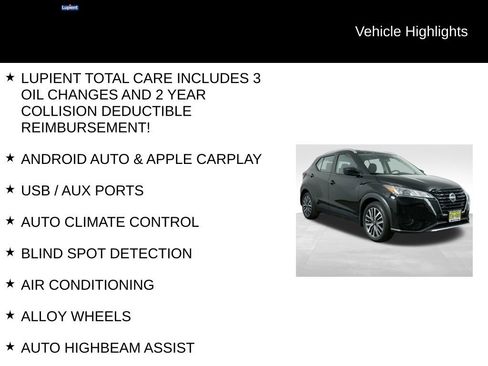 Used 2022 Nissan Kicks SV FWD image 7