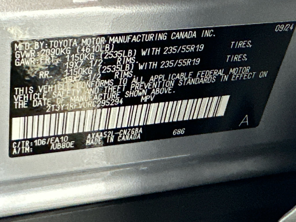 Used 2024 Toyota RAV4 Limited w/ Weather Package FWD image 33