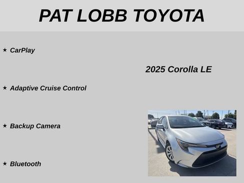 Used 2025 Toyota Corolla LE w/ Convenience Package FWD image 16