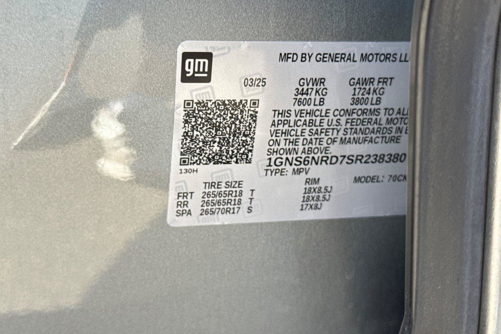 Used 2025 Chevrolet Tahoe LT AWD/4WD image 32