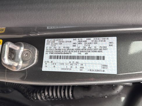 New 2025 Ford Escape Active w/ Tech Pack #1 image 31