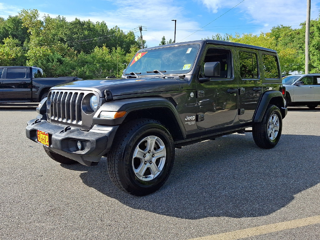 Certified 2019 Jeep Wrangler Unlimited Sport S AWD/4WD image 3