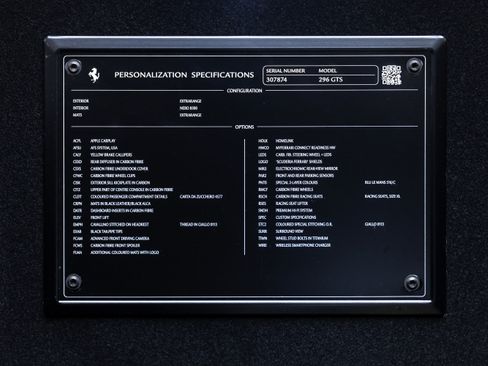 Certified 2024 Ferrari 296 GTS image 38