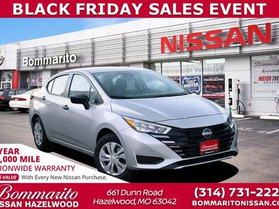 New 2025 Nissan Versa S w/ Trunk Package