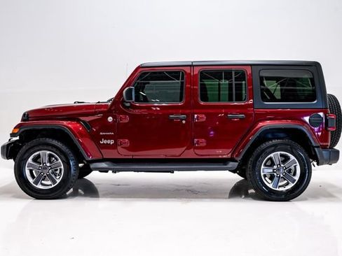 Used 2021 Jeep Wrangler Unlimited Sahara w/ Safety Group AWD/4WD image 31