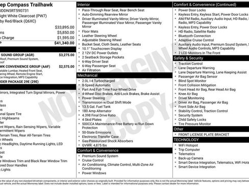 Used 2024 Jeep Compass Trailhawk w/ Sun and Sound Group image 5