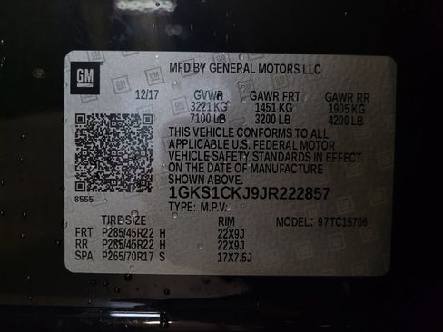 Used 2018 GMC Yukon Denali w/ Denali Ultimate Package image 33