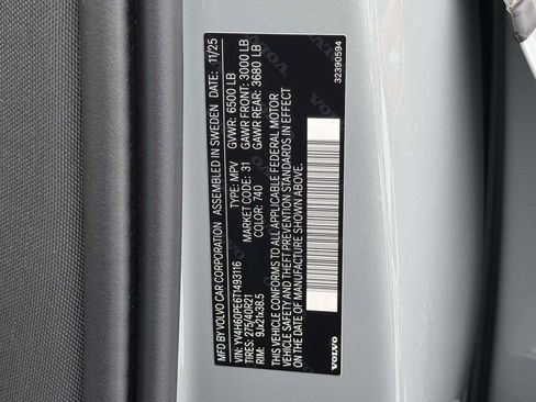 New 2026 Volvo XC90 T8 Plus w/ Protection Package Premier image 26