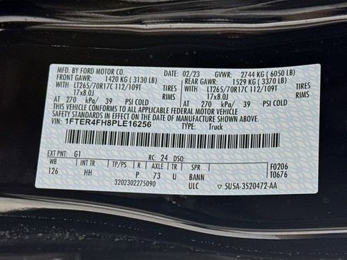 Certified 2023 Ford Ranger Lariat w/ Tremor Off-Road Package image 35