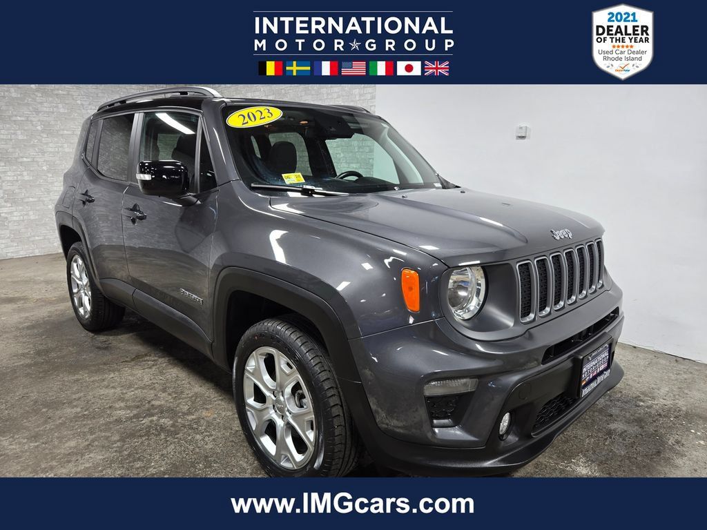 Used 2023 Jeep Renegade Limited w/ Sun/Sound Group AWD/4WD image 1