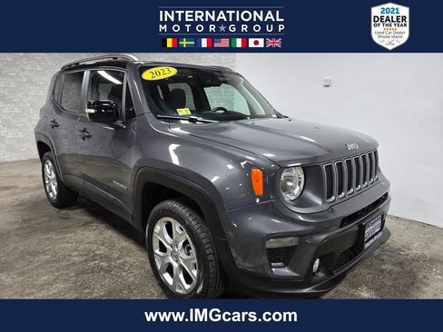 Used 2023 Jeep Renegade Limited w/ Sun/Sound Group AWD/4WD image 1