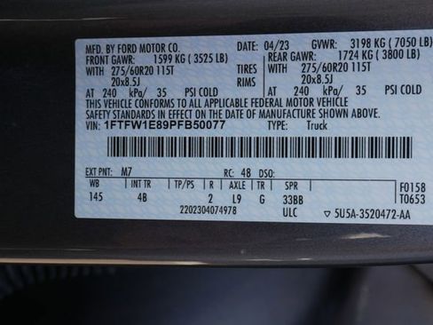 Used 2023 Ford F150 XLT w/ Equipment Group 302A High AWD/4WD image 27