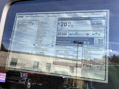 New 2026 Jeep Wrangler Sport S image 15