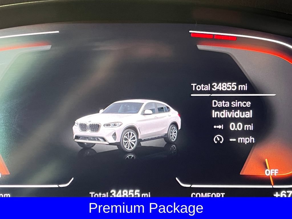 Used 2023 BMW X4 xDrive30i w/ Premium Package AWD/4WD image 2